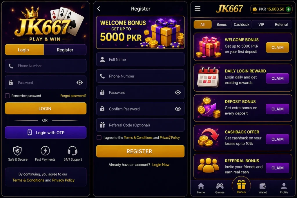 jk667 game apk