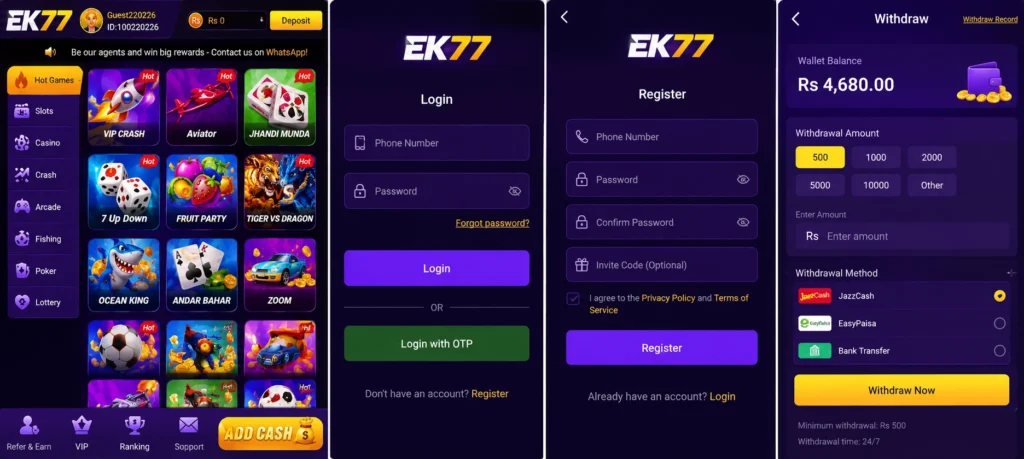 ek77 game apk 